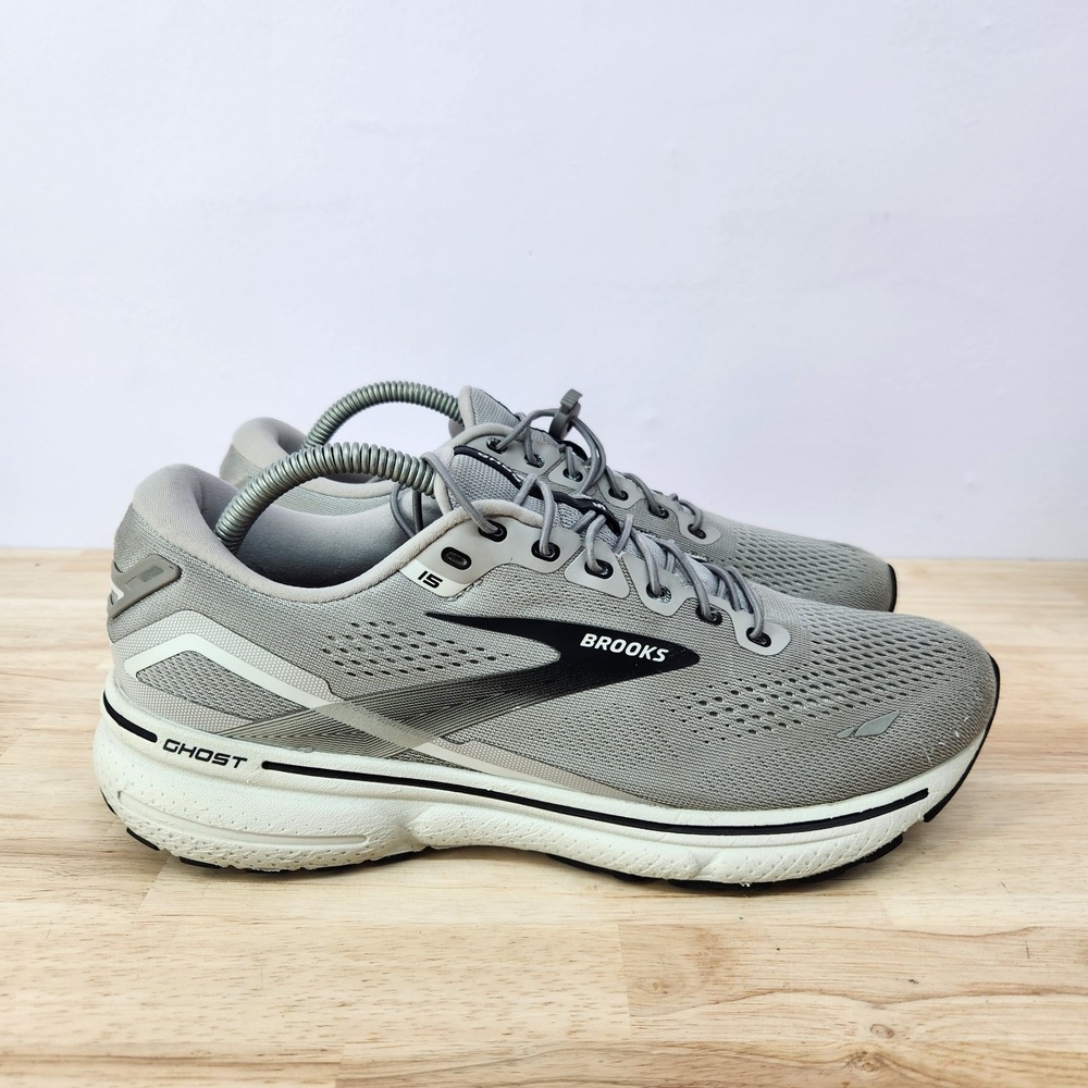 Brooks Ghost 15 Running Shoes Mens Size 9 B Gray
